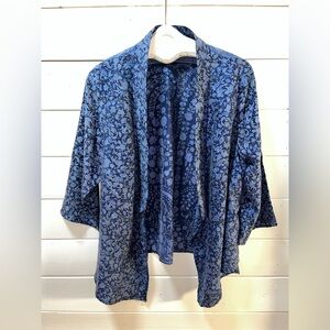 ALCHEMY FASHIONS – Blue Patterned Kimono – M/